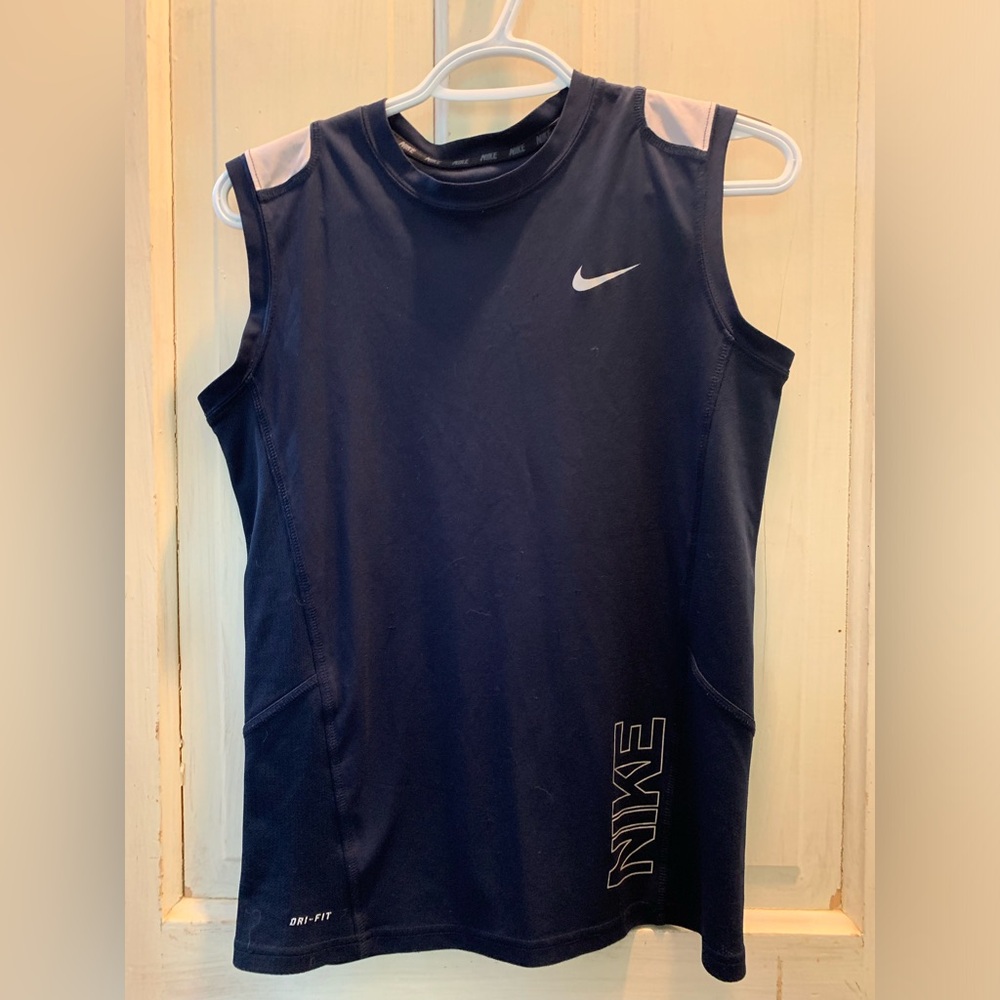Navy Blue Nike Dri-Fit Tanktop